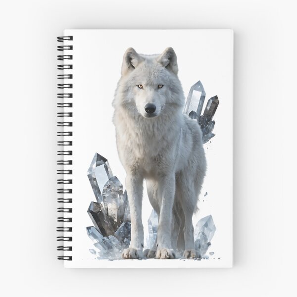 Item preview, Crystal Arctic Wolf designed and sold by Neural-canvas.