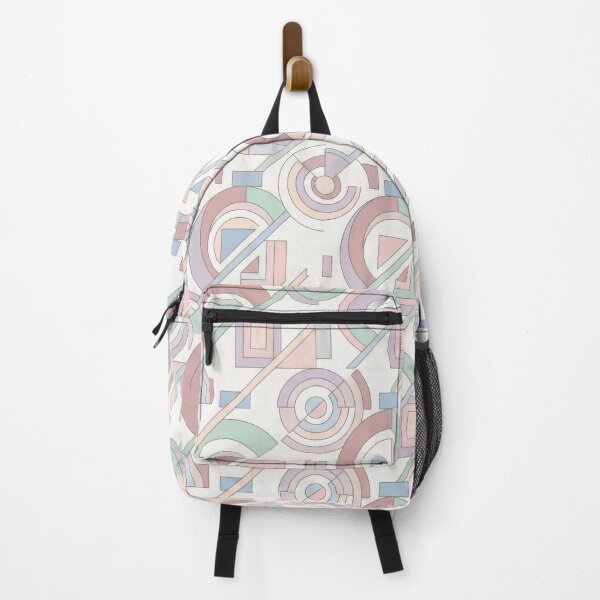 Item preview, Modern Pastel Abstract Geometric Pattern  designed and sold by Alaa-love-art.