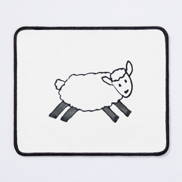 Item preview, Cute Hand Drawn Little Lamb Illustration designed and sold by Boy and Belugee Studio.