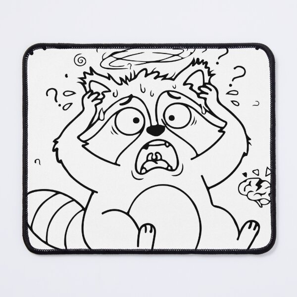 Item preview, What Is Even Happening - Confused Raccoon designed and sold by Brexmore3.