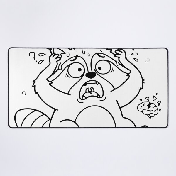 Item preview, What Is Even Happening - Confused Raccoon designed and sold by Brexmore3.