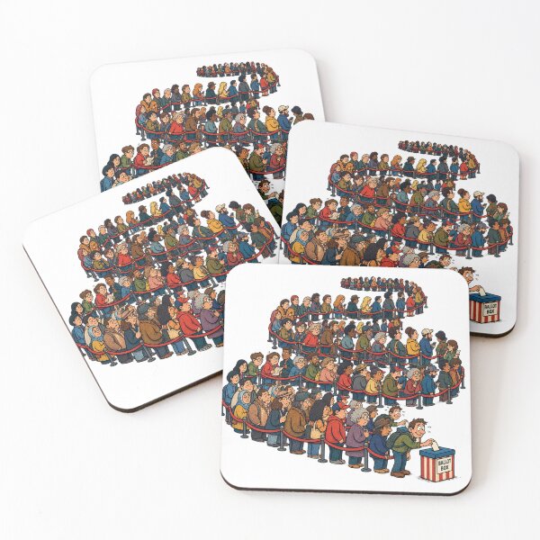Item preview, Election Day Maze designed and sold by M.Store.