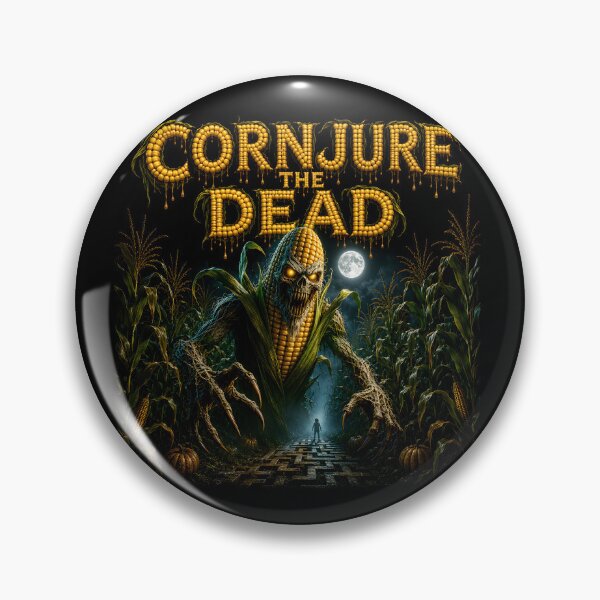 Item preview, Cornjure the Dead - Scary Corn Monster Cornfield Maze Design designed and sold by HorrorWorldWeb.