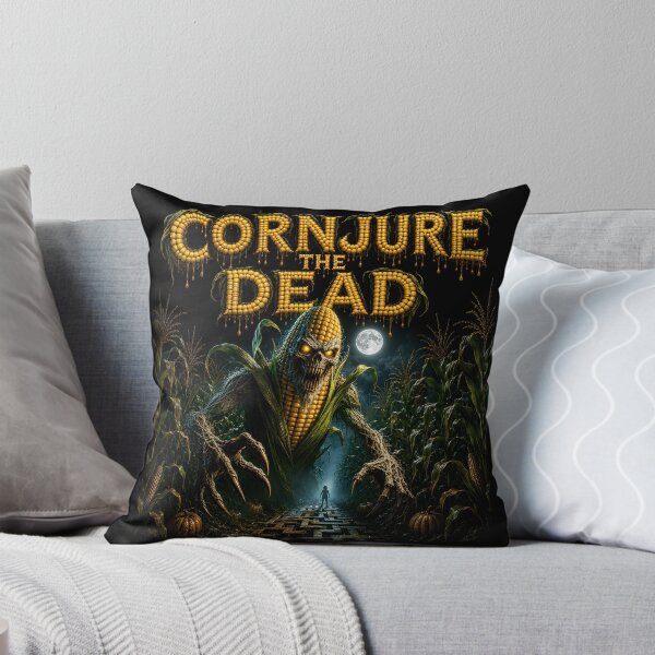 Item preview, Cornjure the Dead - Scary Corn Monster Cornfield Maze Design designed and sold by HorrorWorldWeb.