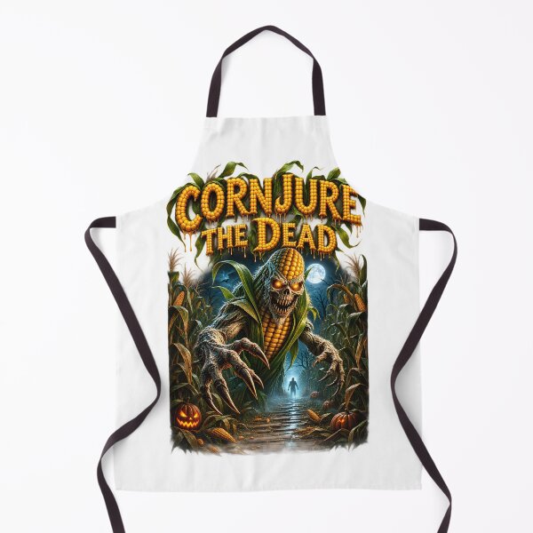 Item preview, Cornjure the Dead - Scary Corn Monster Cornfield Maze Design designed and sold by HorrorWorldWeb.
