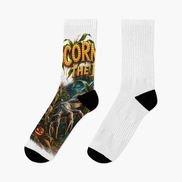 Item preview, Cornjure the Dead - Scary Corn Monster Cornfield Maze Design designed and sold by HorrorWorldWeb.