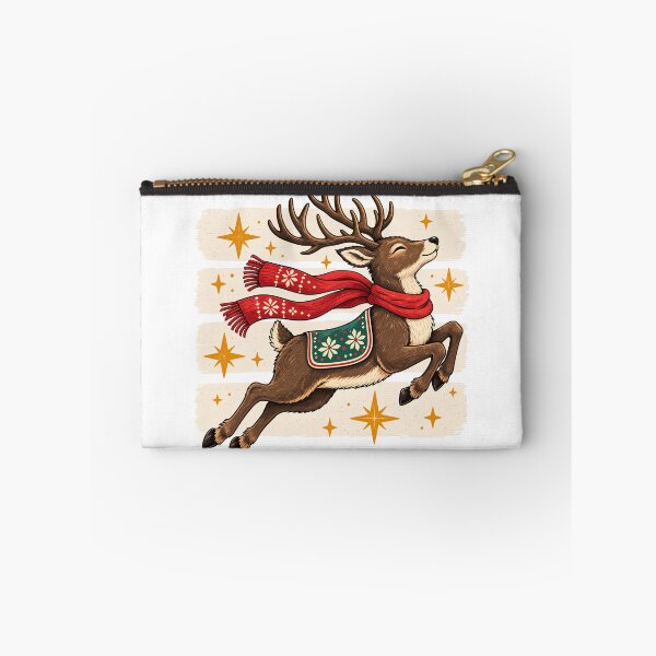 Item preview, Cute Festive Christmas Reindeer Art designed and sold by andre-hollow.