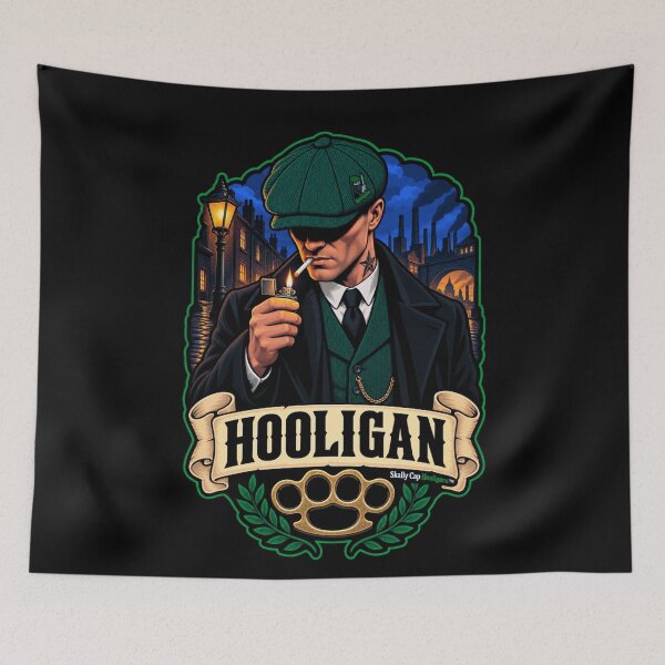 Item preview, Skally Cap Hooligans: El hooligan desafiante. Una resolución silenciosa y un espíritu inquebrantable. designed and sold by Skally Cap Hooligans™.