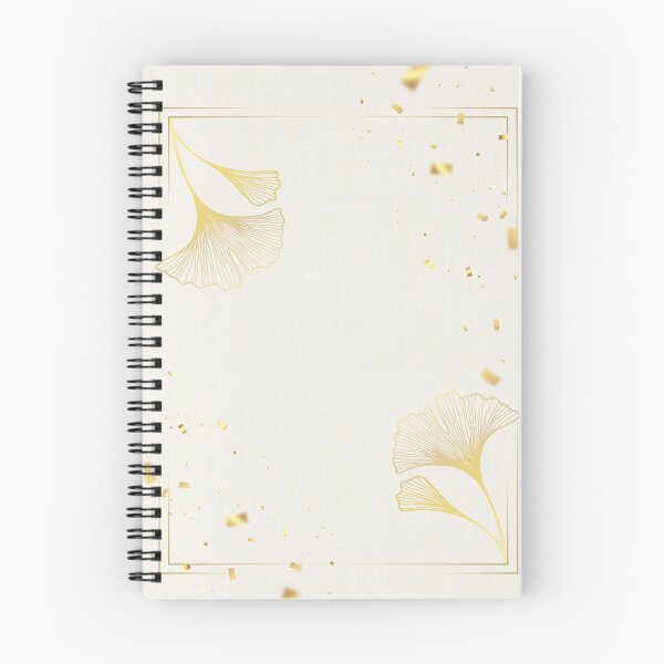 Item preview, "Festive Ginkgo" with Golden Details designed and sold by Diseño que alegran tu día.