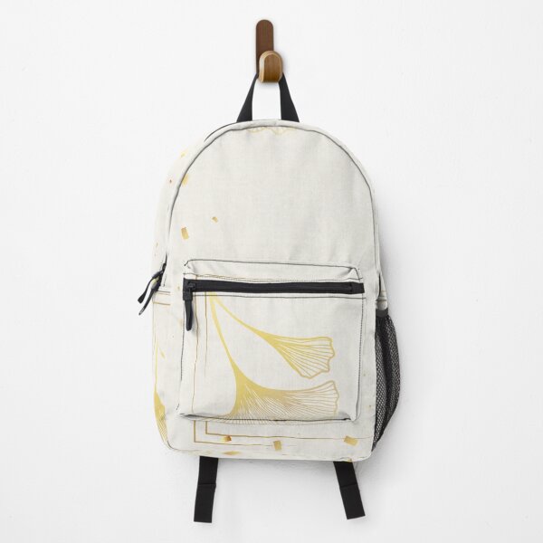 Item preview, "Festive Ginkgo" with Golden Details designed and sold by Diseño que alegran tu día.
