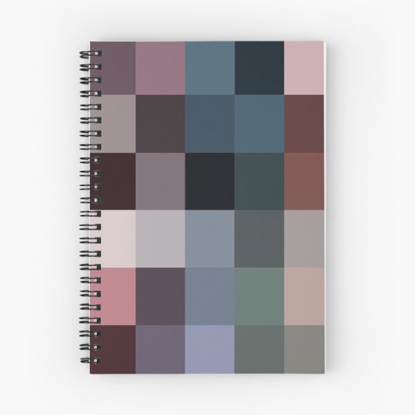 Item preview, Soft Night Pixels – Muted Dark Colour Palette Pattern designed and sold by MKFDesigns.