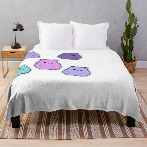 Item preview, Chibi Grumpy Hamster Skull Moon Pastel Aesthetic designed and sold by NicolasGlowArt.