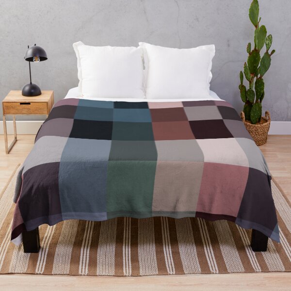 Item preview, Soft Night Pixels – Muted Dark Colour Palette Pattern designed and sold by MKFDesigns.