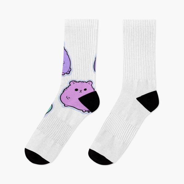 Item preview, Chibi Grumpy Hamster Skull Moon Pastel Aesthetic designed and sold by NicolasGlowArt.