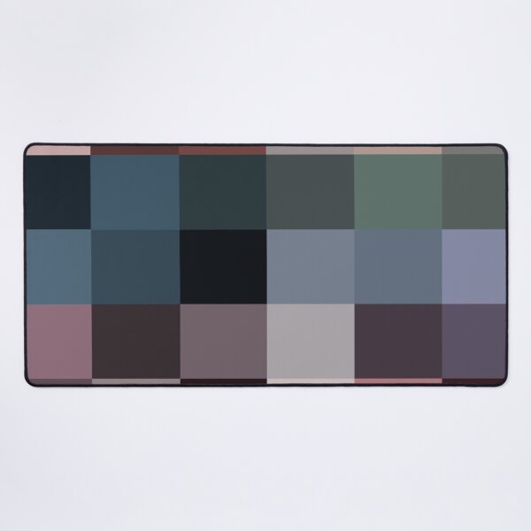 Item preview, Soft Night Pixels – Muted Dark Colour Palette Pattern designed and sold by MKFDesigns.