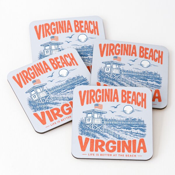 Artikelvorschau, Virginia Beach Retro-Flair entworfen und verkauft von HowToCanadian.