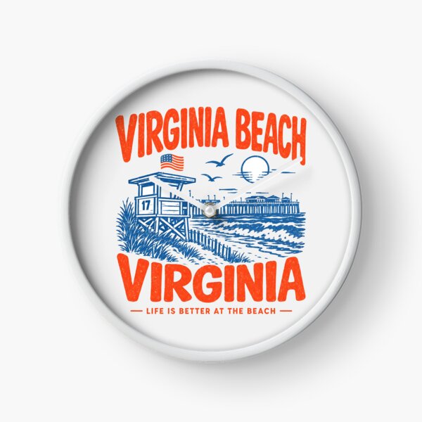 Item preview, Virginia Beach Retro Vibes designed and sold by HowToCanadian.