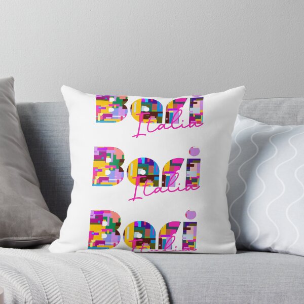 Item preview, Bari, Italy, Italia, colorful typography design for travellers designed and sold by Wanderful-roads.
