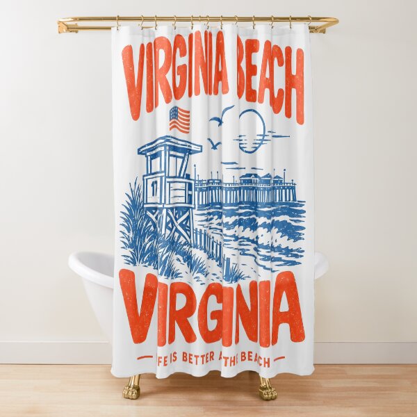 Item preview, Virginia Beach Retro Vibes designed and sold by HowToCanadian.