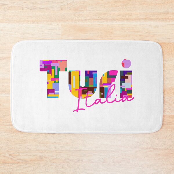 Item preview, Turi, Bari, Italy, Italia, colorful typography design for travellers designed and sold by Wanderful-roads.