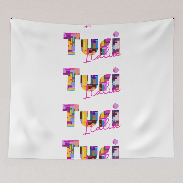 Item preview, Turi, Bari, Italy, Italia, colorful typography design for travellers designed and sold by Wanderful-roads.