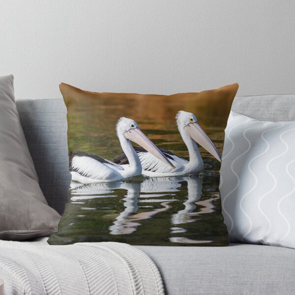 Item preview, Pelicans Gliding on Water designed and sold by Twisted Light Images.