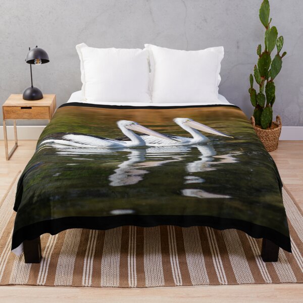 Item preview, Pelicans Gliding on Water designed and sold by Twisted Light Images.