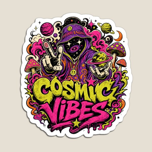 Item preview, Colorful trippy ,cosmic vibes designed and sold by Mellow Vibes.