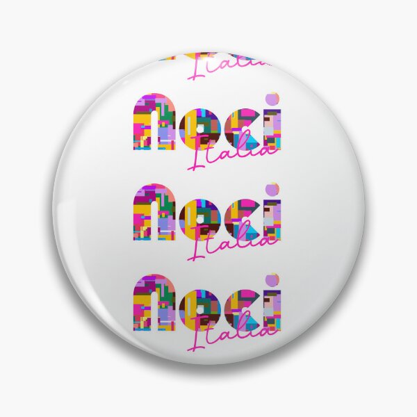 Item preview, Noci, Bari, Italy, Italia, colorful typography design for travellers designed and sold by Wanderful-roads.