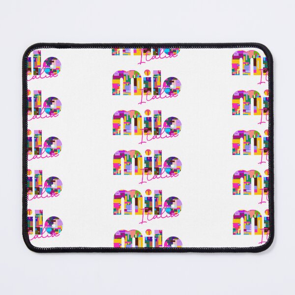 Item preview, Milo, Catania, Italy, Italia, colorful typography design for travellers designed and sold by Wanderful-roads.