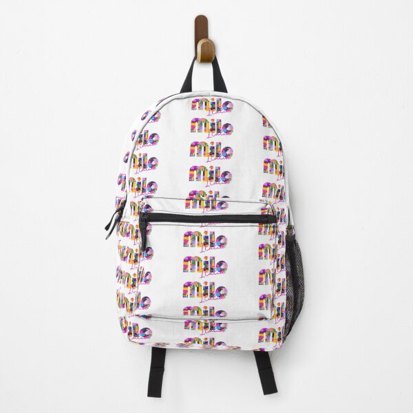 Item preview, Milo, Catania, Italy, Italia, colorful typography design for travellers designed and sold by Wanderful-roads.
