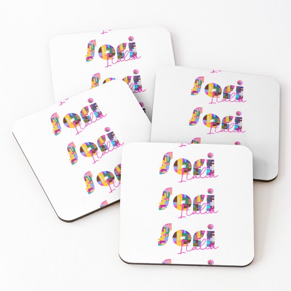 Item preview, Sori, Genova, Italy, Italia, colorful typography design for travellers designed and sold by Wanderful-roads.