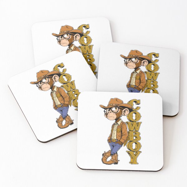 Item preview, Cowboy​ monkey​ designed and sold by DigitalArtTK.
