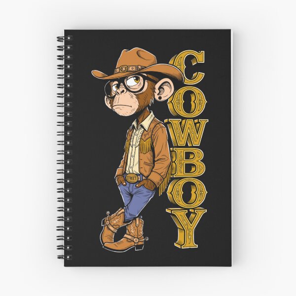 Artikelvorschau, Cowboy-Affe entworfen und verkauft von DigitalArtTK.