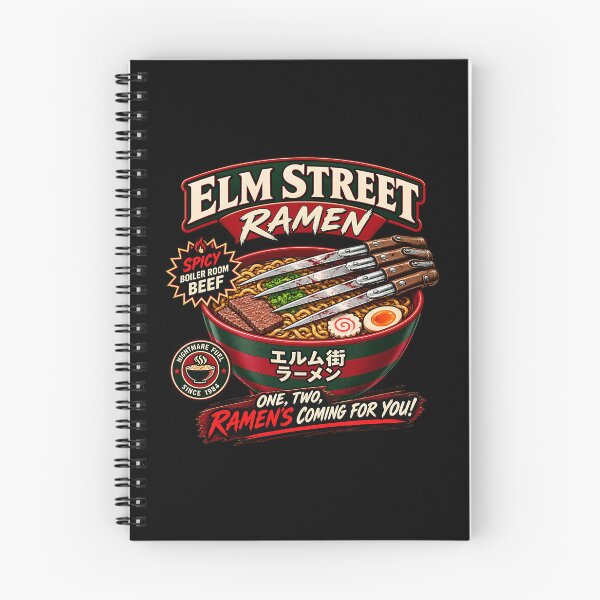 Item preview, Elm Street Ramen designed and sold by Cut & Paste Productions.