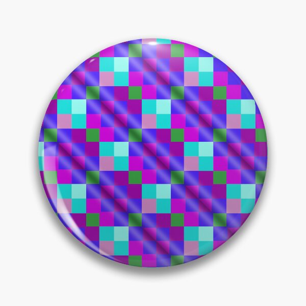 Item preview, Retro Neon Geometric Checkered Seamless Pattern designed and sold by Birotaju.