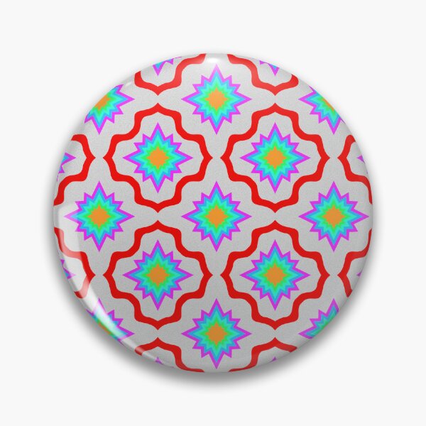 Item preview, Retro Psychedelic Burst Geometric Seamless designed and sold by Birotaju.