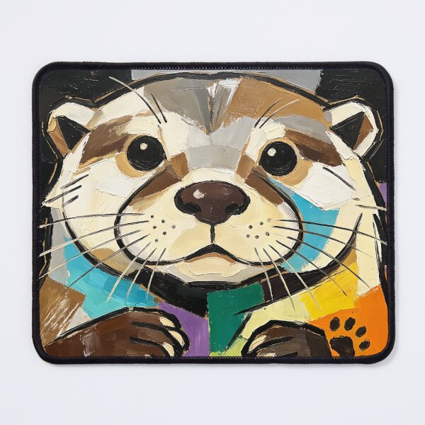 Item preview, impasto portrait designed and sold by forget45studio.