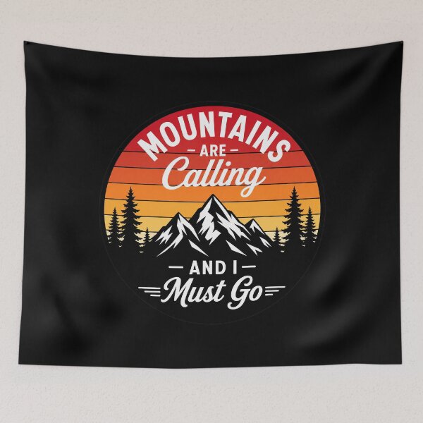 Item preview, Mountains Are Calling And I Must Go designed and sold by Loona97.