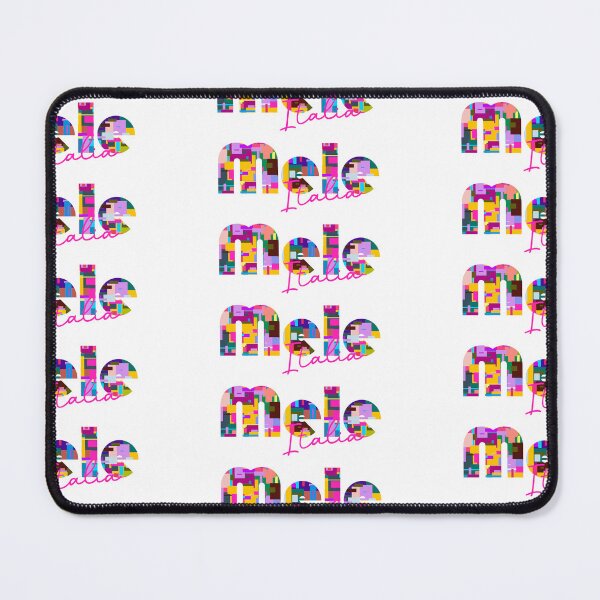 Item preview, Mele, Genova, Italy, Italia, colorful typography design for travellers designed and sold by Wanderful-roads.