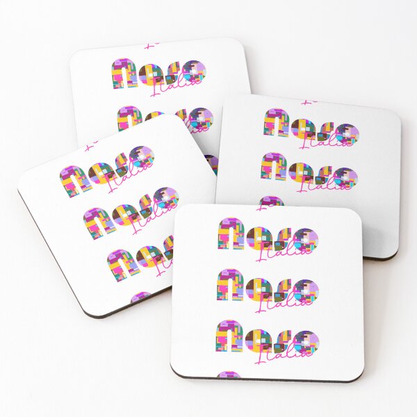 Item preview, Naso, Messina, Italy, Italia, colorful typography design for travellers designed and sold by Wanderful-roads.