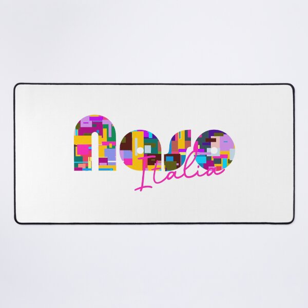 Item preview, Naso, Messina, Italy, Italia, colorful typography design for travellers designed and sold by Wanderful-roads.