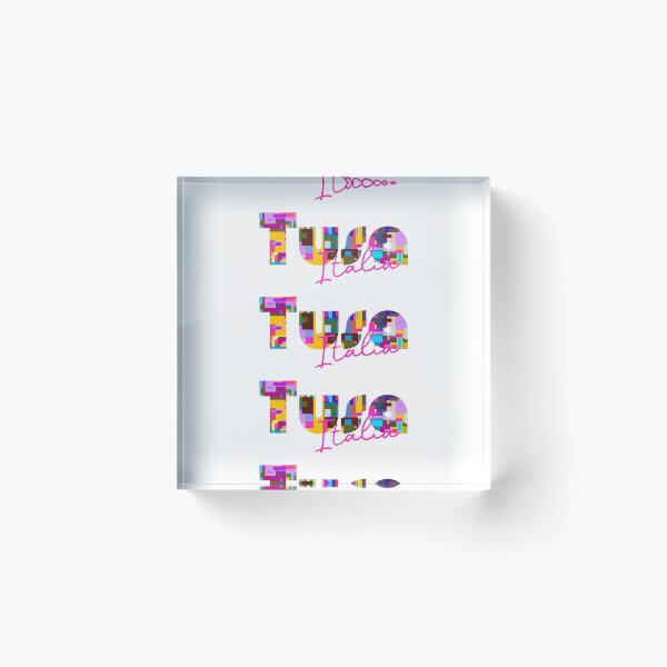 Item preview, Tusa, Messina, Italy, Italia, colorful typography design for travellers designed and sold by Wanderful-roads.