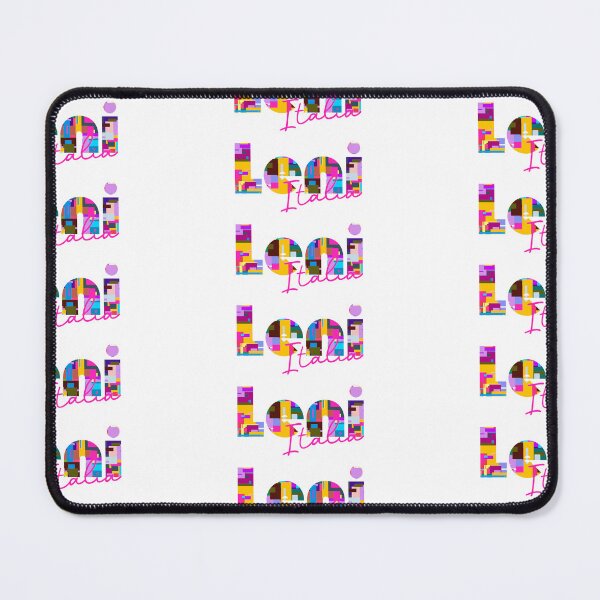 Item preview, Leni, Messina, Italy, Italia, colorful typography design for travellers designed and sold by Wanderful-roads.