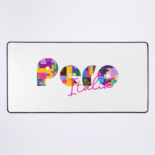 Item preview, Pero, Milano, Italy, Italia, colorful typography design for travellers designed and sold by Wanderful-roads.