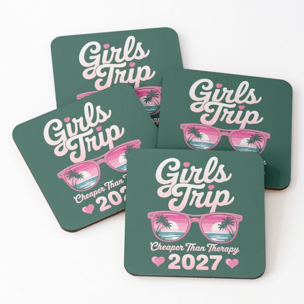 Item preview, Girls Trip Cheaper Than Therapy 2027 Oversized T-Shirt designed and sold by KuzBa.