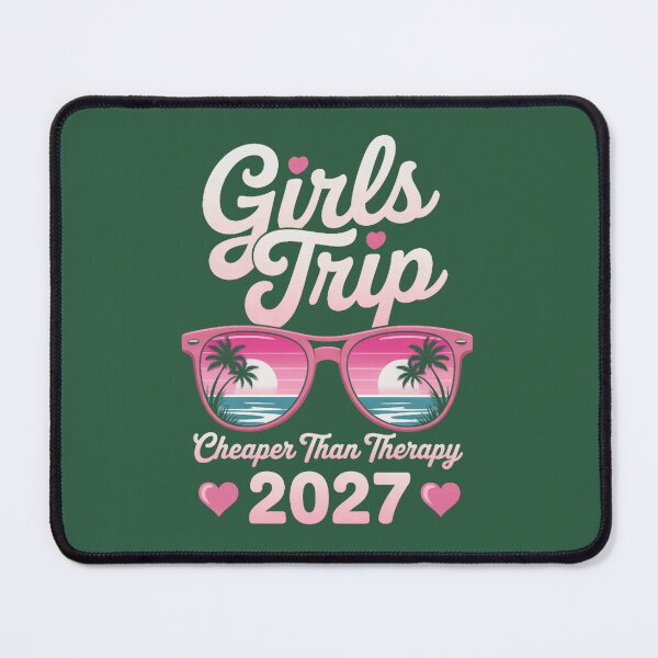 Item preview, Girls Trip Cheaper Than Therapy 2027 Oversized T-Shirt designed and sold by KuzBa.
