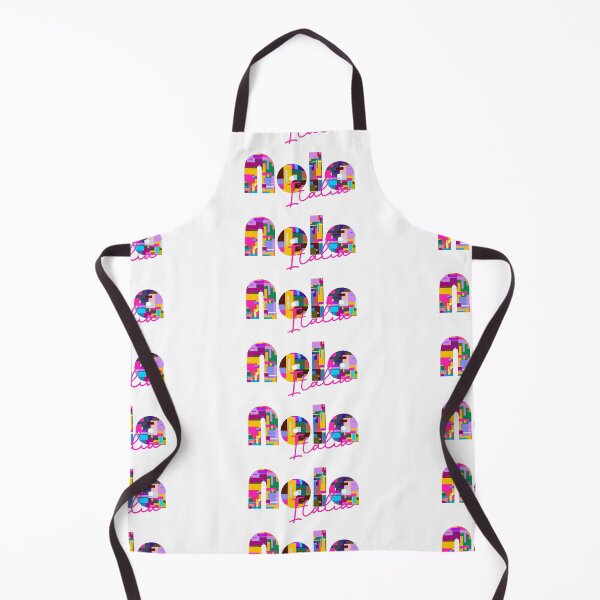 Item preview, Nola, Napoli, Italy, Italia, colorful typography design for travellers designed and sold by Wanderful-roads.