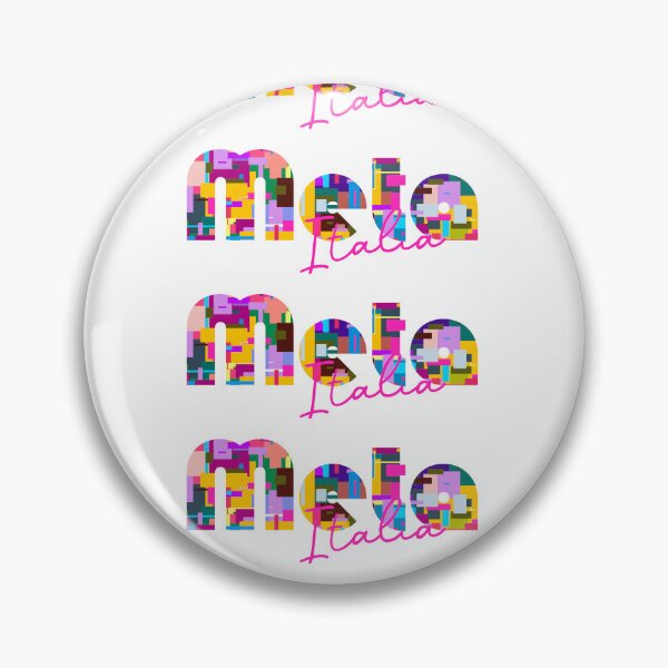 Item preview, Meta, Napoli, Italy, Italia, colorful typography design for travellers designed and sold by Wanderful-roads.