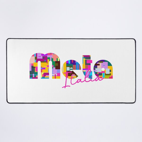 Item preview, Meta, Napoli, Italy, Italia, colorful typography design for travellers designed and sold by Wanderful-roads.